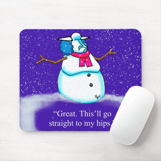 Weihnachts-Spaß Mousepad für sie (Mit Mouse)