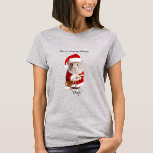 Weihnachts-Spaß Nicht eine Kreatur rührte die Maus T-Shirt