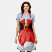 Weihnachts-Spaß-Schürze Schürze (Getragen)