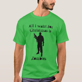Weihnachts-Spaß Zombies zu Weihnachten T-Shirt