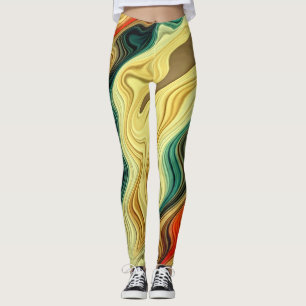 Weihnachts Special farbenfroh "Ratti_Creative_Arts Leggings