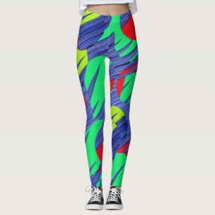 Weihnachts-Special mehrfarbig "Ratti_Creative_Arts Leggings