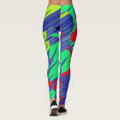 Weihnachts Special multicolor "Ratti_Creative_Arts Leggings (Rückseite)