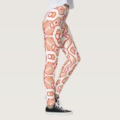 Weihnachts Special Red white "Ratti_Creative_Arts" Leggings (Rechts)
