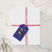 WEIHNACHTS-SPERLING-GESCHENKETIKETT GESCHENKANHÄNGER (Mit Garn)
