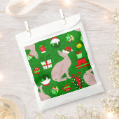 Weihnachts-Sphinx Geschenktütchen (Ausgeschnitten)