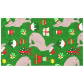 Weihnachts-Sphinx Tischdecke (Vorderseite (Horizontal))