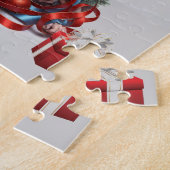 Weihnachts-Sphynx-Kätzchen Puzzle (Seite)