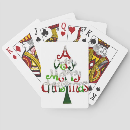 Weihnachts-Spielkarten-Deck Spielkarten (Rückseite)