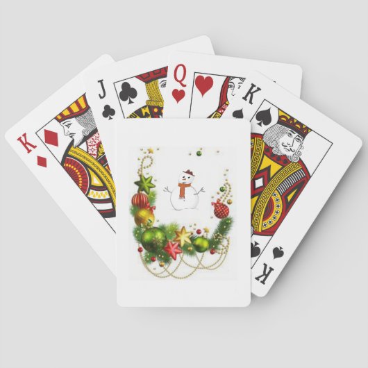 Weihnachts-Spielkarten-Deck Spielkarten (Rückseite)