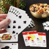 Weihnachts-Spielkarten-Deck Spielkarten (In Situ)
