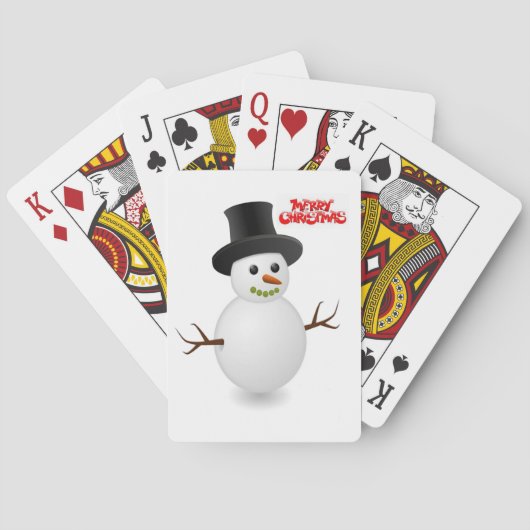 Weihnachts-Spielkarten-Deck Spielkarten (Rückseite)