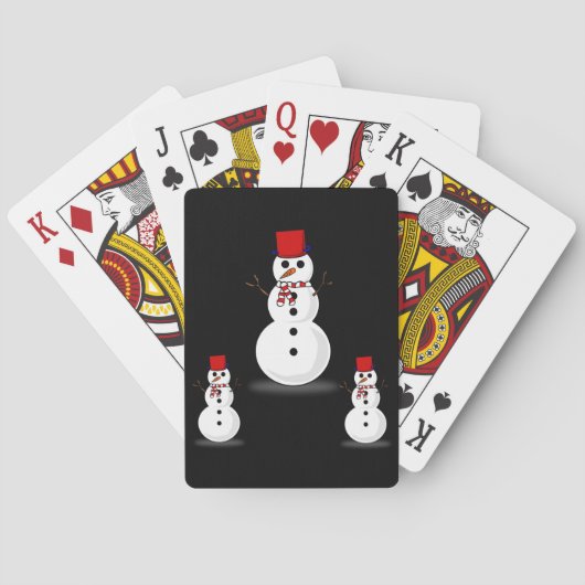 Weihnachts-Spielkarten-Deck Spielkarten (Rückseite)
