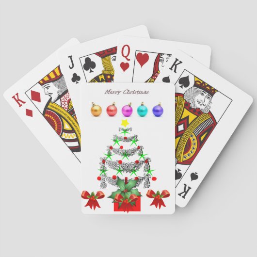 Weihnachts-Spielkarten-Deck Spielkarten (Rückseite)