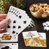 Weihnachts- Spielkarten-Deck Spielkarten (In Situ)