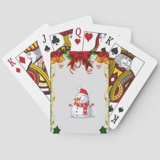 Weihnachts-Spielkarten-Deck Spielkarten (Rückseite)