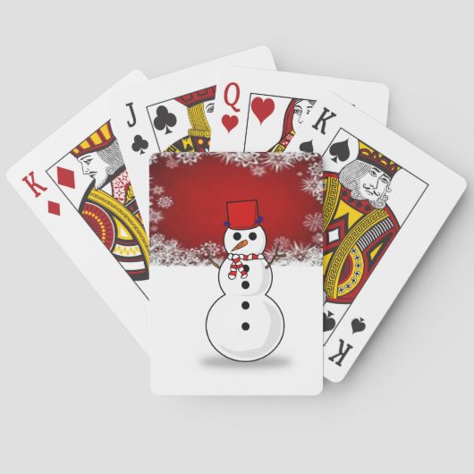 Weihnachts-Spielkarten-Deck Spielkarten (Rückseite)