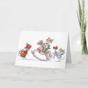 Weihnachts‑Spielzeugkarte Karte
