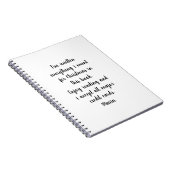 Weihnachts-Spiral-Notebook geschrieben alles Wunsc Notizblock (Rechte Seite)