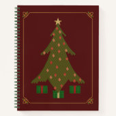 Weihnachts-Spiral-Notebook Notizbuch (Vorderseite)
