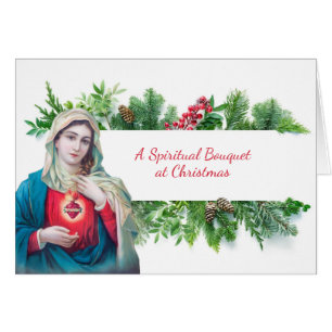 Weihnachts Spirituelle Bouquet Jungfrau Mary Gebet