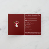 Weihnachts Spirituelle Bouquet Karte (Innenseite)