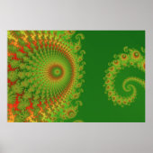 Weihnachts-Spiroposter Poster (Vorne)