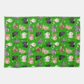 Weihnachts-Spitze Küchentuch (Horizontal)