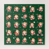 Weihnachts-SportCountdown Puzzle (Vertikal)