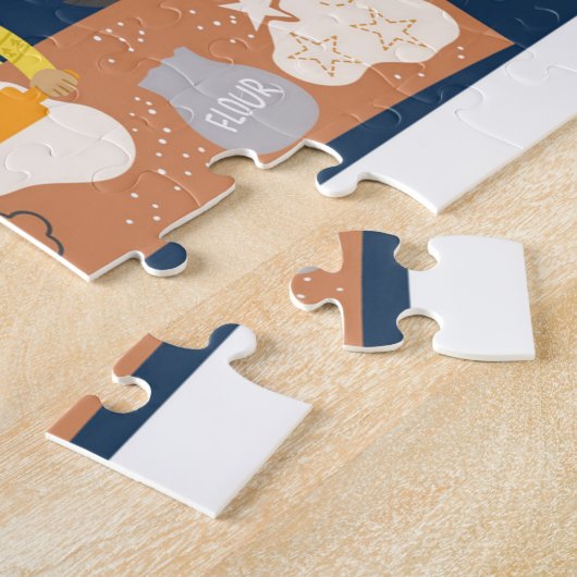 Weihnachts Spot 10 Differenzen Bärenpenguin Kinder Puzzle (Seite)