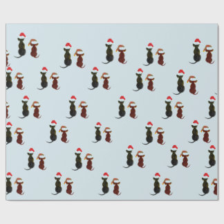 Weihnachts-Springador Geschenkpapier