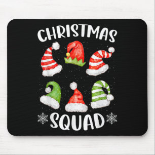 Weihnachts-Squad Familiengruppe passt Weihnachten Mousepad