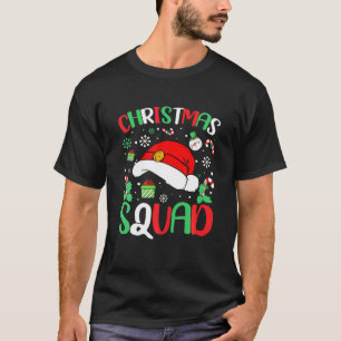 Weihnachts-Squad Familiengruppe passt Weihnachten  T-Shirt