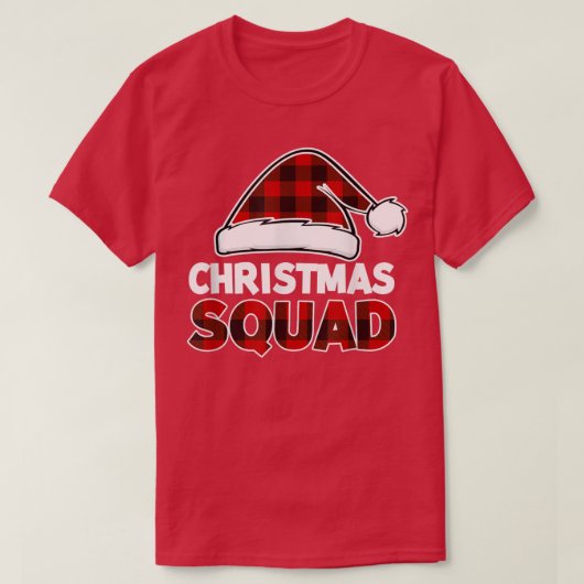 Weihnachts-Squad Familiengruppe passt Weihnachten T-Shirt (Design vorne)