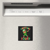 Weihnachts-Squad Santa Elf Familie Matching Magnet (In Situ (Geschirrspüler))