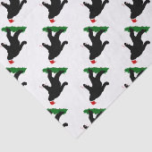 Weihnachts-Squatch - Squatchen mit Candy Cane Seidenpapier (Ausschnitt)