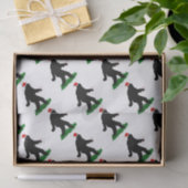 Weihnachts-Squatch - Squatchen mit Candy Cane Seidenpapier (Geschenk)