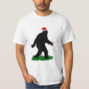 Weihnachts-Squatchen-Jagd T-Shirt
