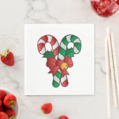 Weihnachts-Standard-Mittagessen Napkin/Candy Serviette (Beispiel)