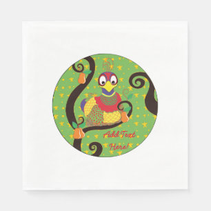 Weihnachts-Standard Napkin. Personalisiere Serviette