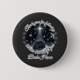 Weihnachts-Star-Truck-Reise Light Homecoming Button