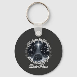 Weihnachts-Star-Truck-Reise Light Homecoming Schlüsselanhänger