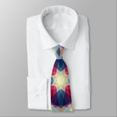 Weihnachts-Star Winter Blue Festivals Red Gold Yel Krawatte (Gebunden)