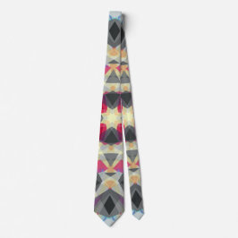 Weihnachts-Star Winter Grau gefeiertes Rotes Gold Krawatte