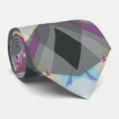 Weihnachts-Star Winter Grau gefeiertes Rotes Gold Krawatte (Gerollt)