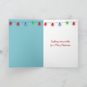 Weihnachts-Starfish mit Cocktail Karte (Innenseite)