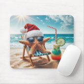Weihnachts-Starfish mit Cocktail Mousepad (Mit Mouse)