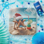 Weihnachts-Starfish mit Cocktail Pappteller (Party)