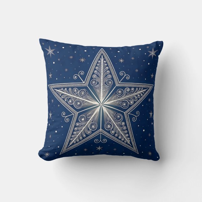 Weihnachts Starlight Premium Cushi Kissen (Vorderseite)