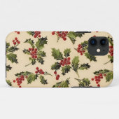 Weihnachts-Stechpalmen-iPhone-Hülle Case-Mate iPhone Hülle (Rückseite (Horizontal))